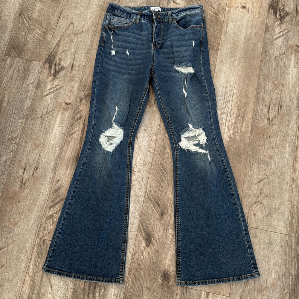 Forever 21 flare leg jeans